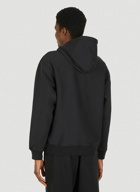 Stock Hooded Sweatshirt in Black