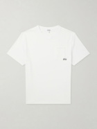 LOEWE - Anagram-Embroidered Cotton-Jersey T-Shirt - White