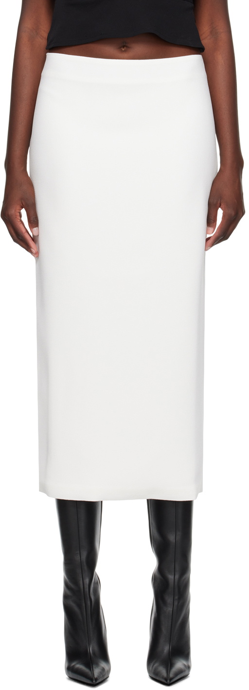 16Arlington White Peyta Midi Skirt