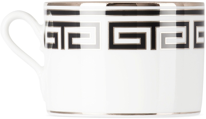 Photo: Ginori 1735 White & Black Labirinto Tea Cup