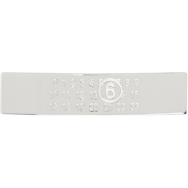 Photo: MM6 Maison Margiela Numeric Hair Clip