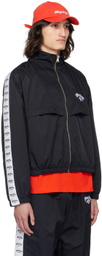 Sky High Farm Workwear Black Zip Track Jacket