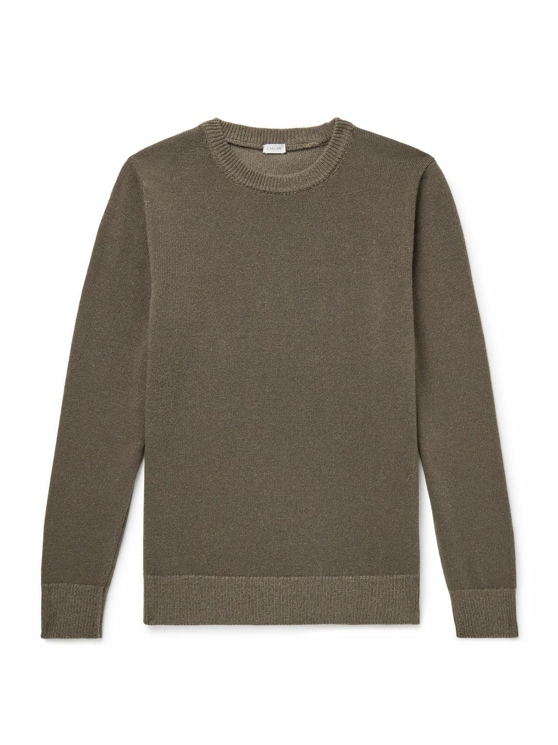 Caruso - Wool Sweater - Brown