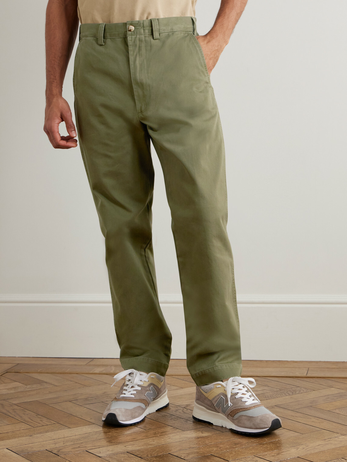 Polo Ralph Lauren - Salinger Straight-Leg Cotton-Twill Chinos - Green