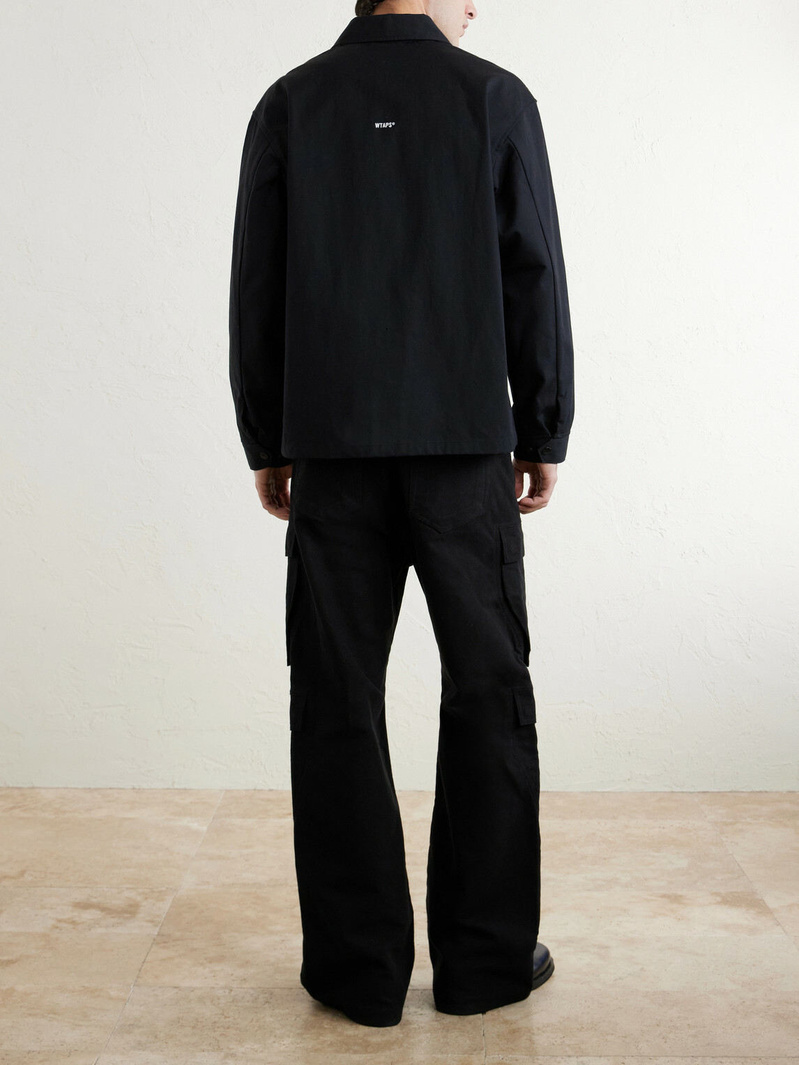 WTAPS ブラックジャケット コーデュラ WTAPS - Chief Cotton-Blend CORDURA® Jacket - Black WTAPS