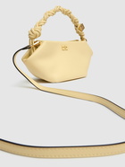 GANNI Mini Bou Recycled Leather Top Handle Bag