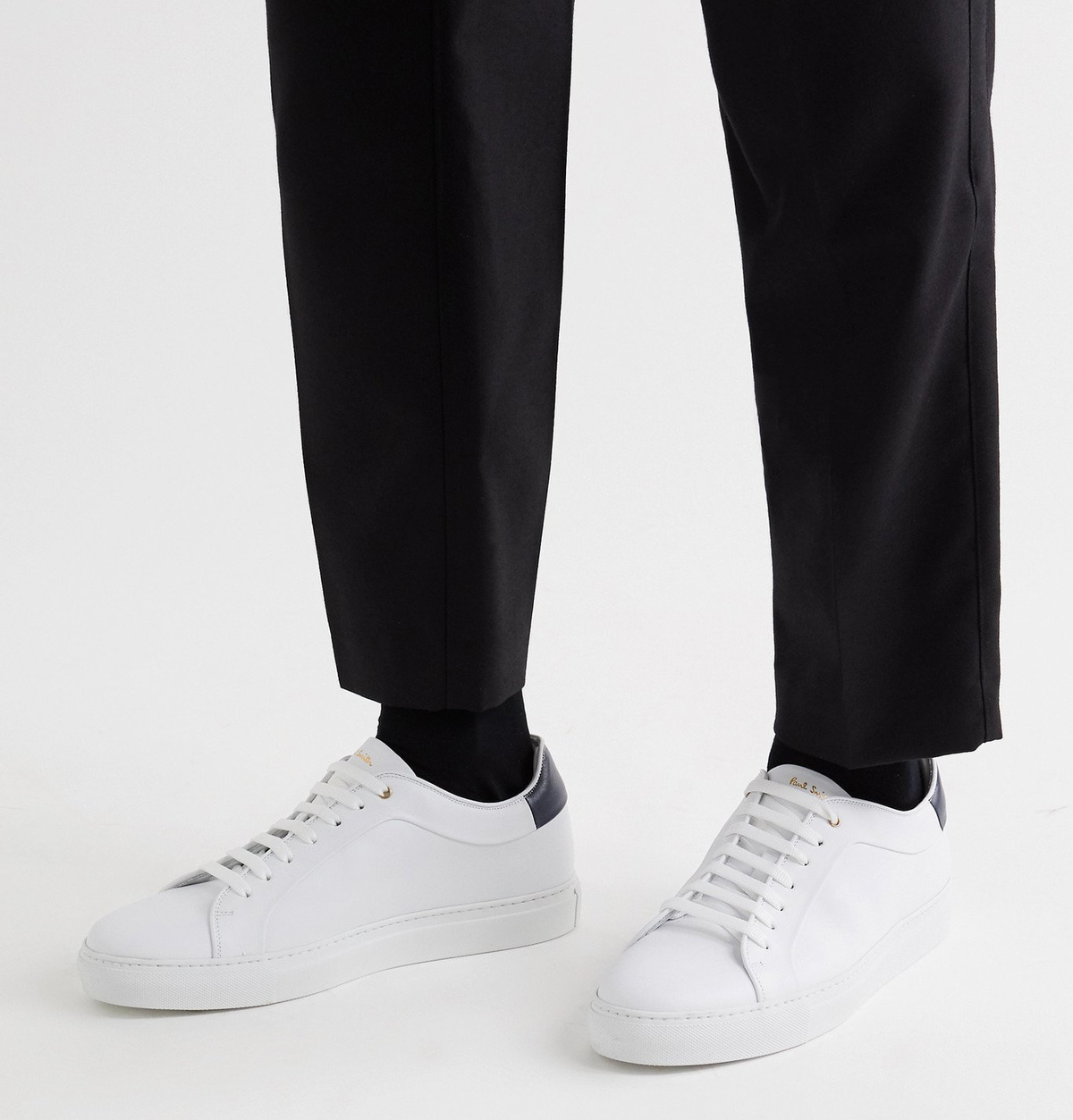 Paul Smith - Basso Leather Sneakers - White Paul Smith