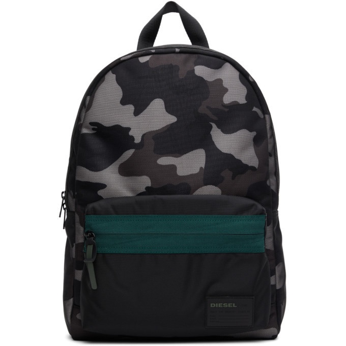 Photo: Diesel Black Camo Discover Me Backpack