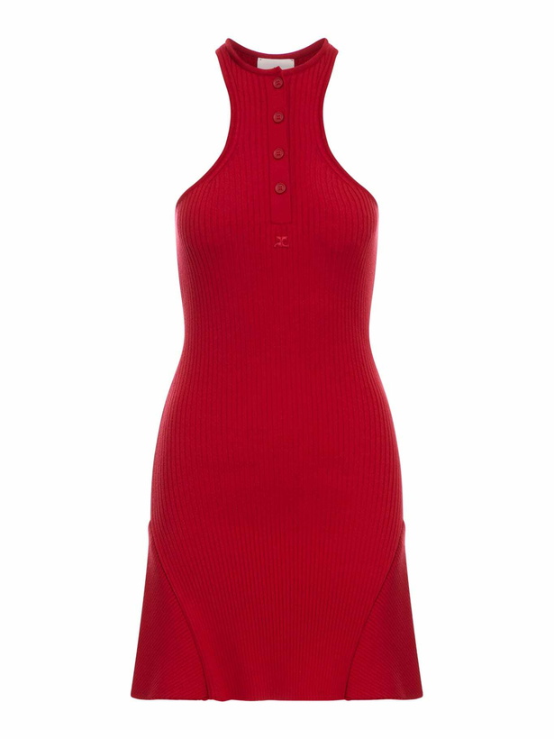 Photo: Courrèges Red Viscose Blend Dress