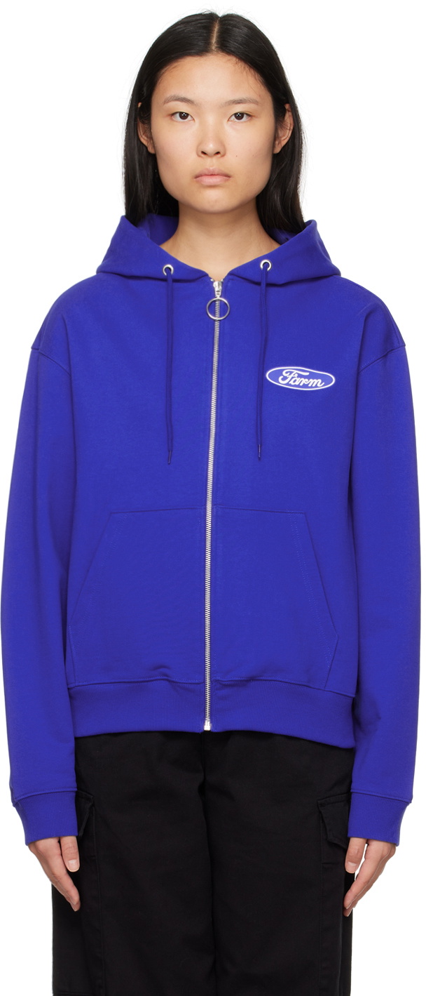 Sky High Farm Workwear Blue Quil Lemons Farm Hoodie