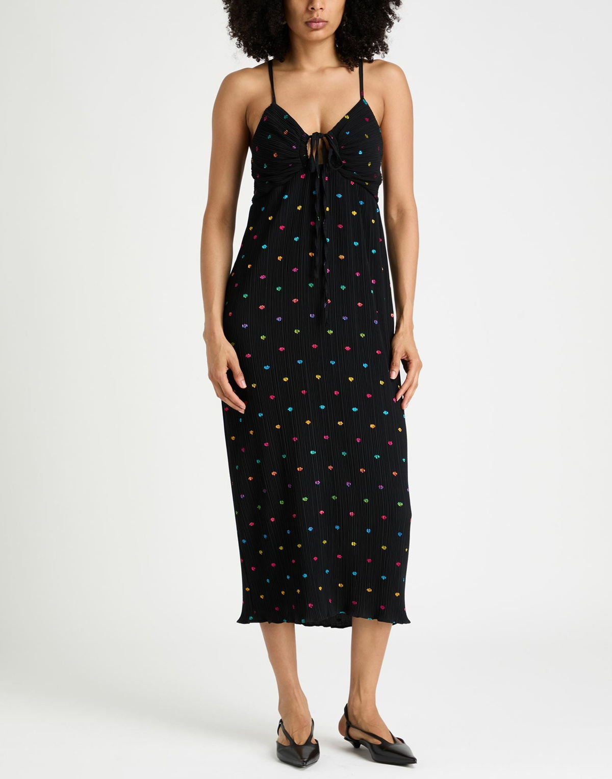 Never Fully Dressed Womens Midi dress in Black