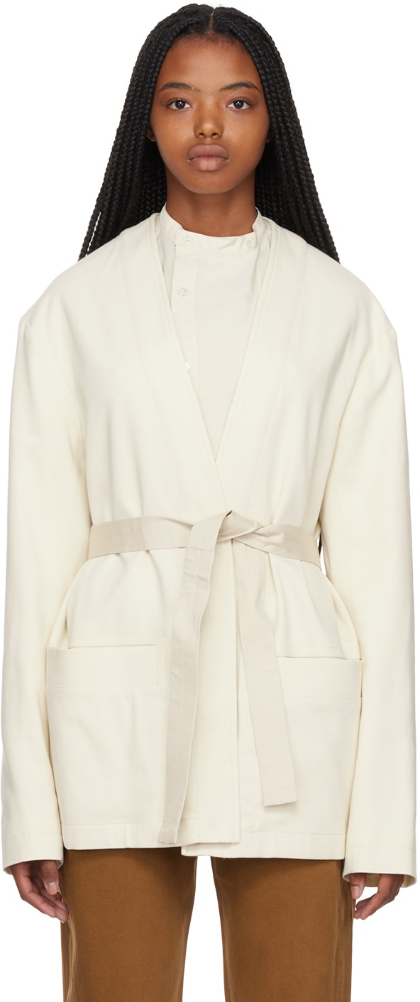 LEMAIRE Off-White Soft Jacket Lemaire