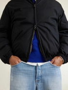 Our Legacy - Avenue Padded Cotton-Blend Shell Bomber Jacket - Black