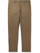 NN07 - Theo 1420 Tapered Organic Cotton-Blend Twill Chinos - Brown