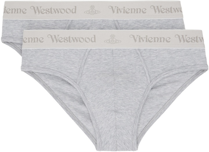 Photo: Vivienne Westwood Two-Pack Gray Briefs
