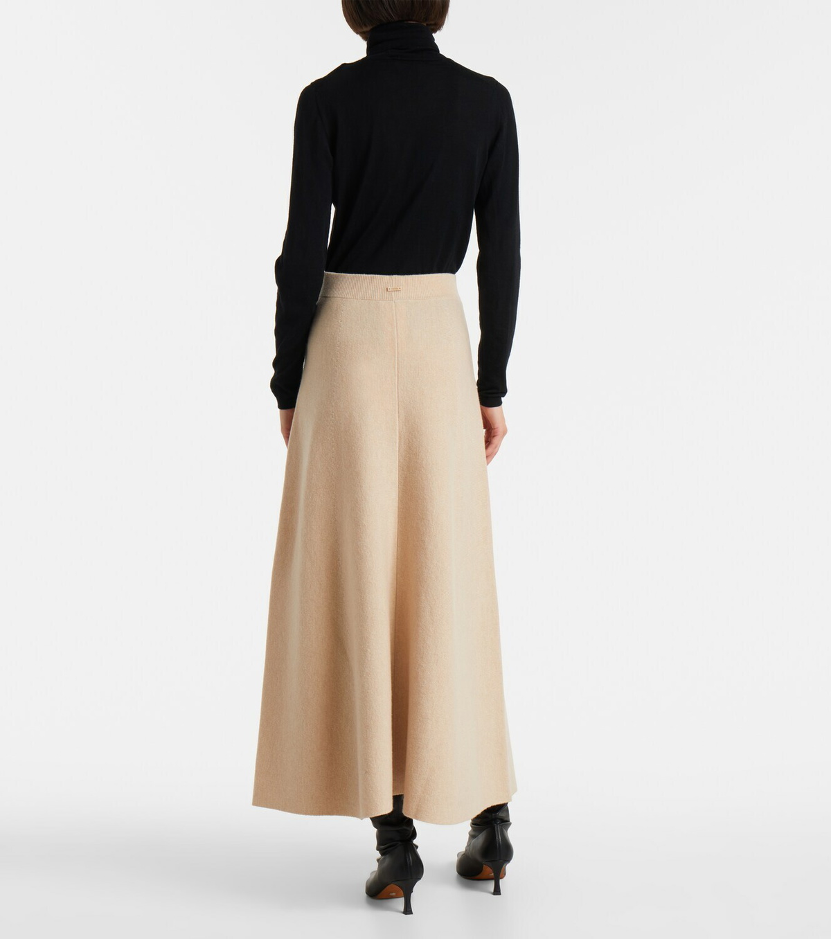 Max Mara Giberna wool and cashmere maxi skirt