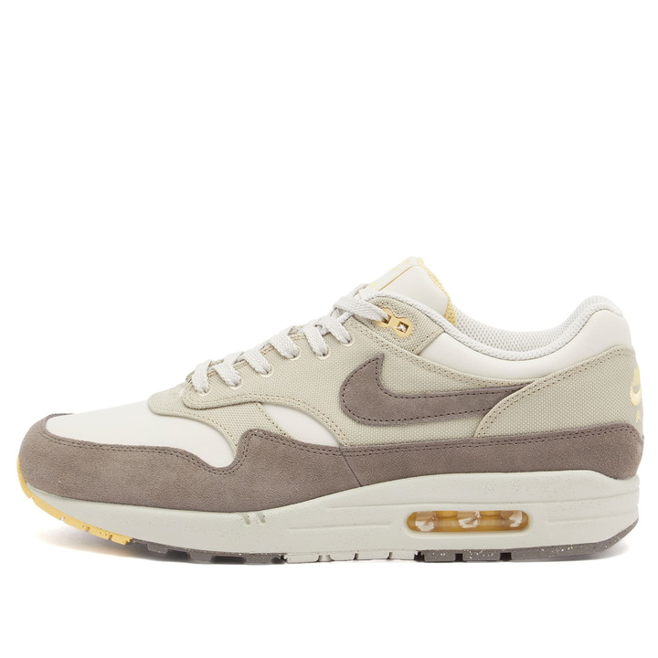 Photo: Nike Men's Air Max 1 Prem Sneaker in Bone/Stone/Chamois