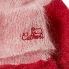 Daniëlle Cathari Women's x Woolrich Hairy Gloves in Cherry Red/Pink