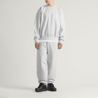 Nike Men's 560 Fleece Crew Sweat in Birch Heather
