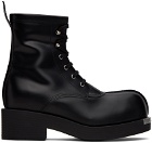 MM6 Maison Margiela Black Ankle Boots