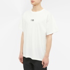 Maison Margiela Men's Number Logo T-Shirt in Off White