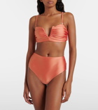 Jade Swim Calla bandeau bikini top