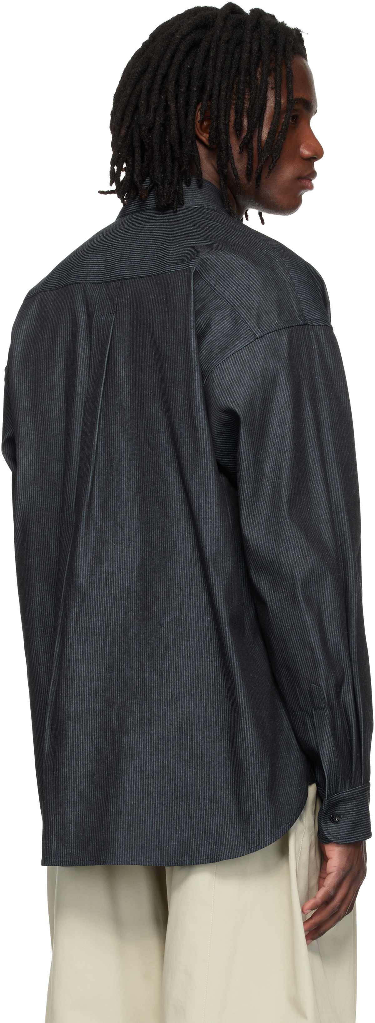 SAGE NATION Blue Vincent Denim Shirt