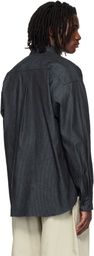 SAGE NATION Blue Vincent Denim Shirt