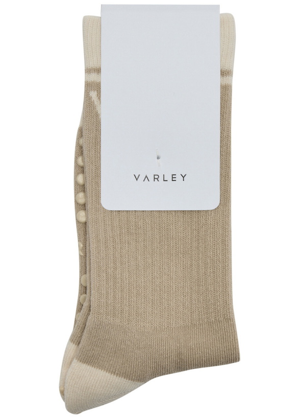 Photo: Varley Kendrick Logo Cotton-blend Socks Cream