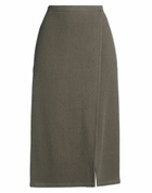 Rier Womens Midi skirt in Sage green