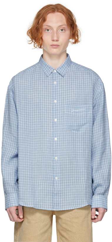 Photo: Jacquemus Blue 'La Chemise Simon' Shirt