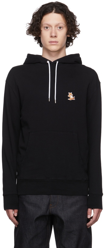 Photo: Maison Kitsuné Black Chillax Fox Hoodie