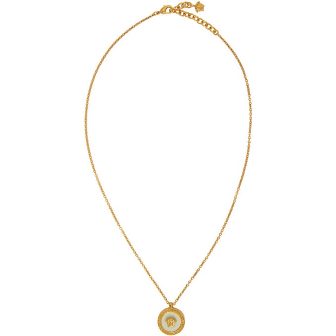 Photo: Versace Gold Medusa Pendant Necklace