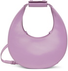 Staud Purple Mini Moon Bag