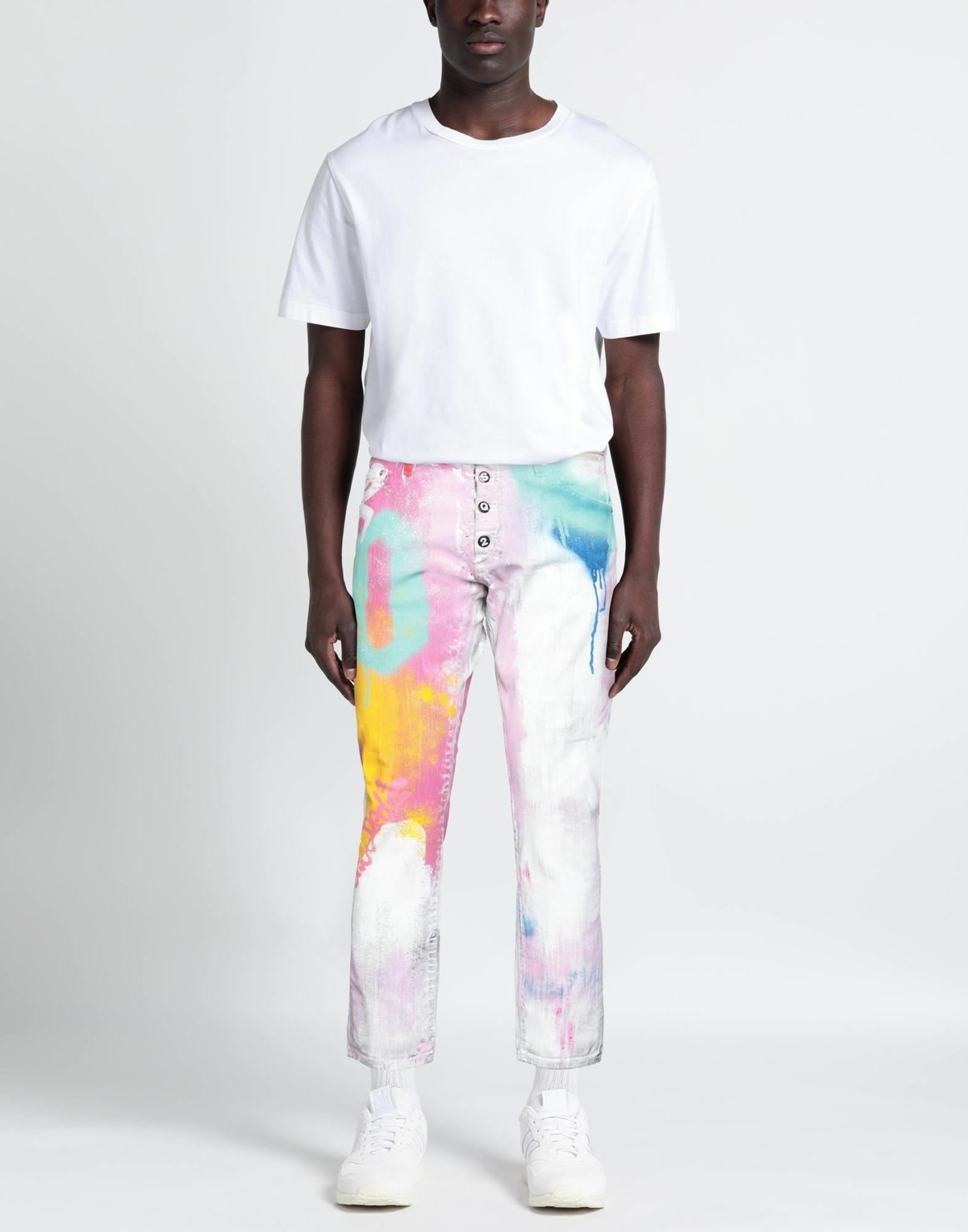 Dsquared2 Mens Jeans in Pink
