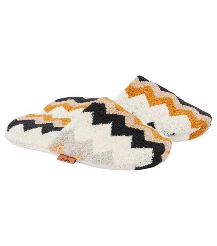 Photo: Missoni Zigzag terry slippers