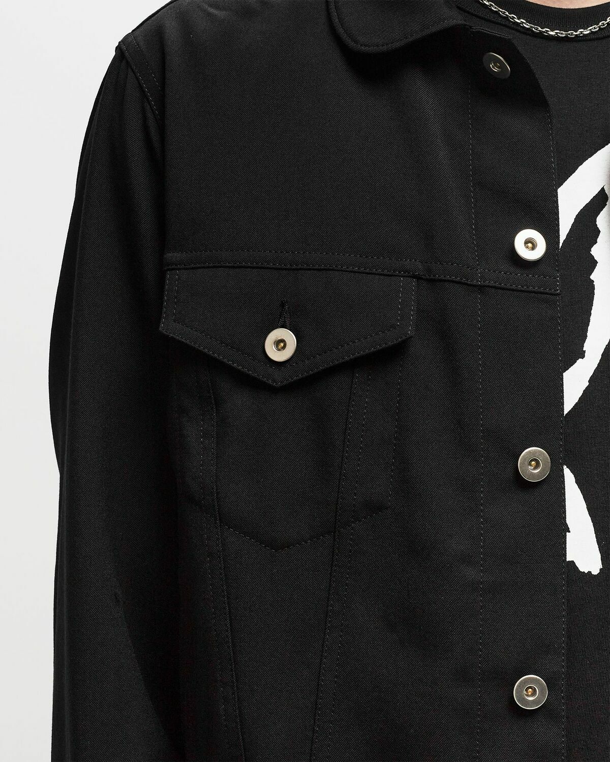 Comme des Garçons Black JACKET Black Mens Denim Jacket