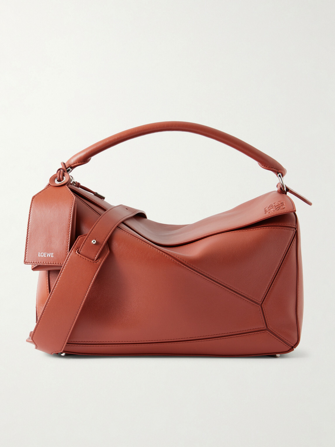 LOEWE - Puzzle Featherlight Large Leather Messenger Bag