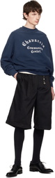 WILLY CHAVARRIA Navy 'Chavarria Community Center' Hooligan Sweatshirt