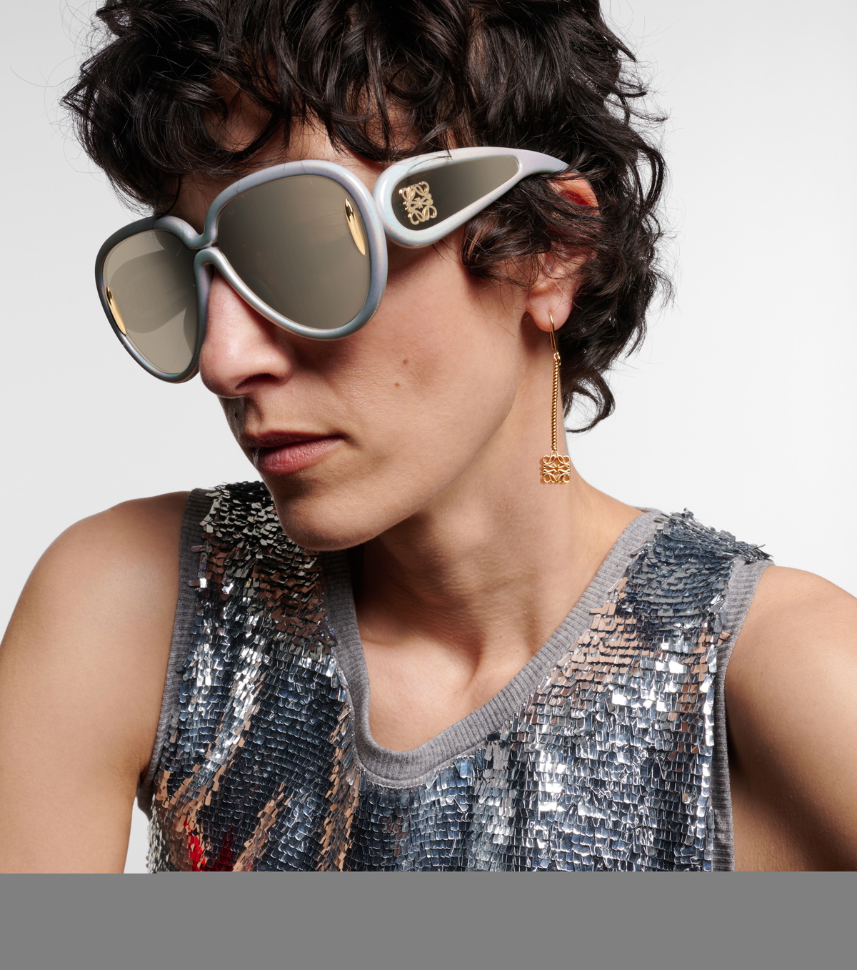 Loewe mask aviator sunglasses Loewe Paula main image 2