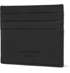 Alexander McQueen - Pebble-Grain Leather Cardholder - Men - Black