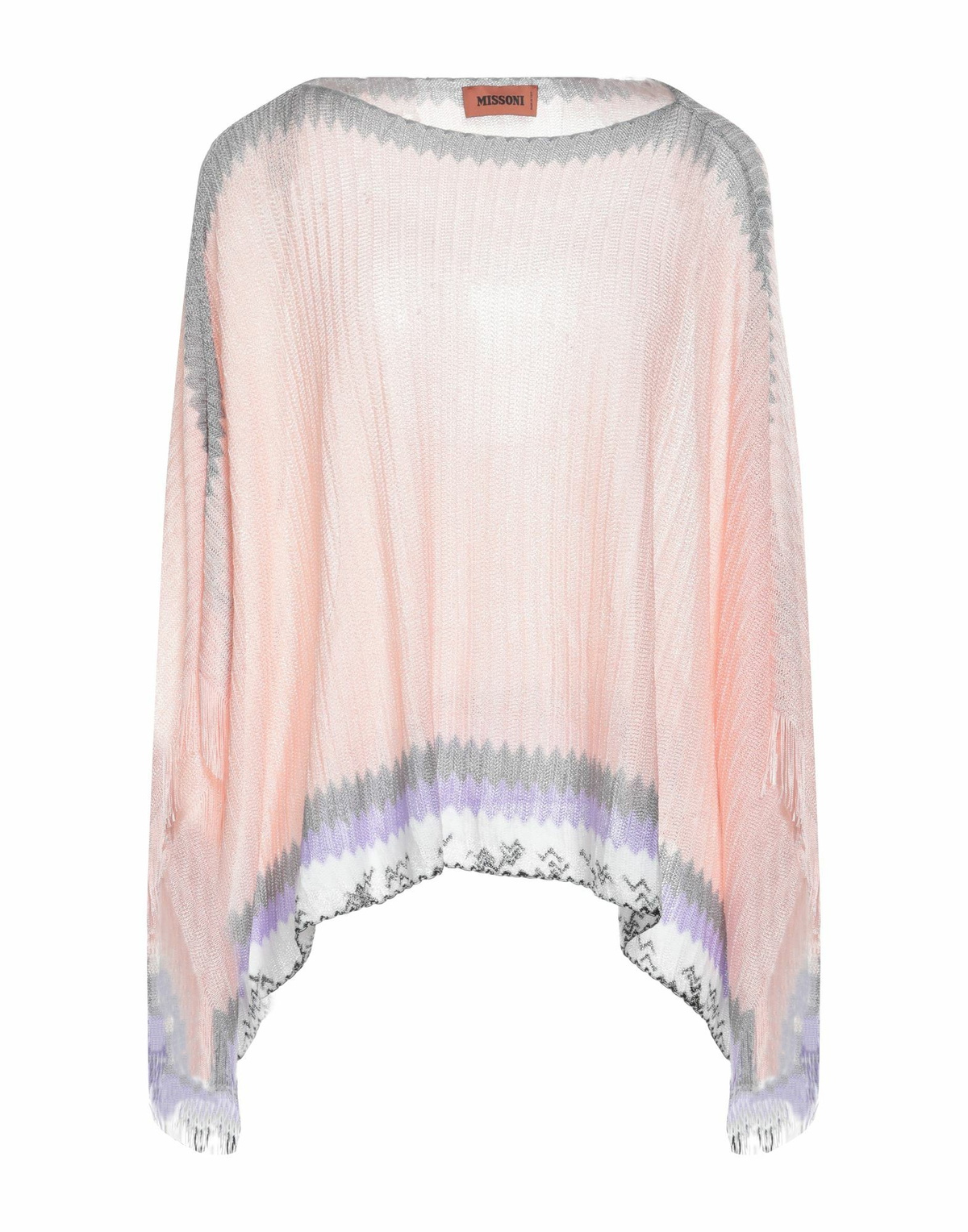 Missoni Womens Cape in Salmon pink