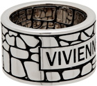 Vivienne Westwood Silver Valerio Band Ring