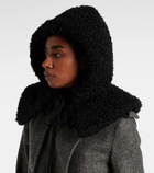 Ruslan Baginskiy Faux shearling hood