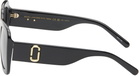 Marc Jacobs Black Square Acetate Sunglasses
