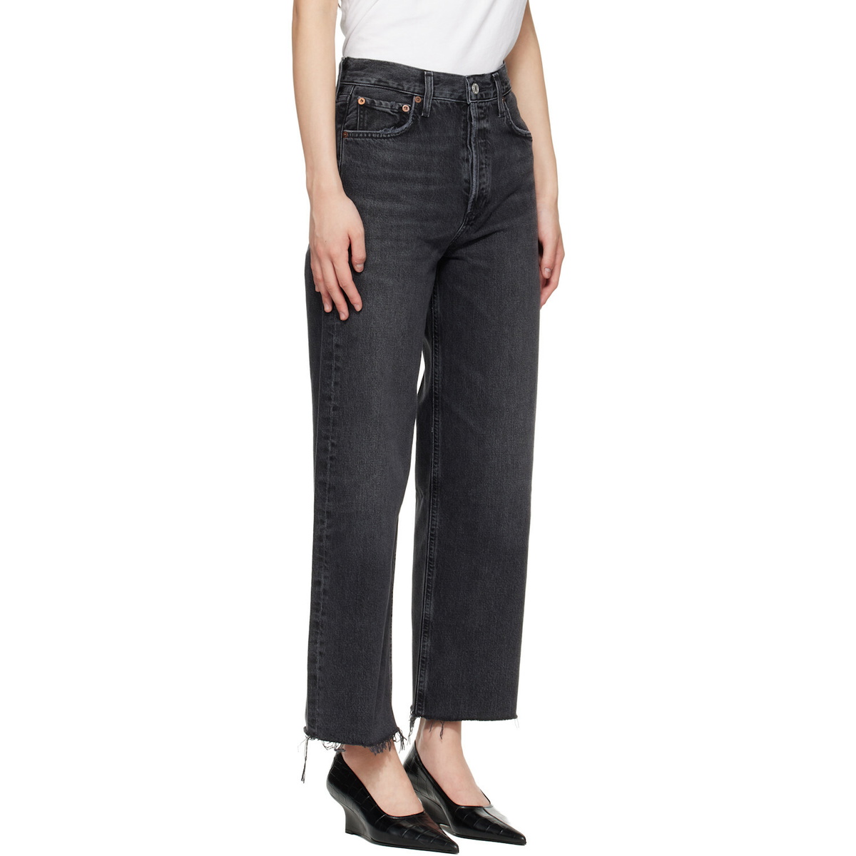 AGOLDE Black Ren Jeans