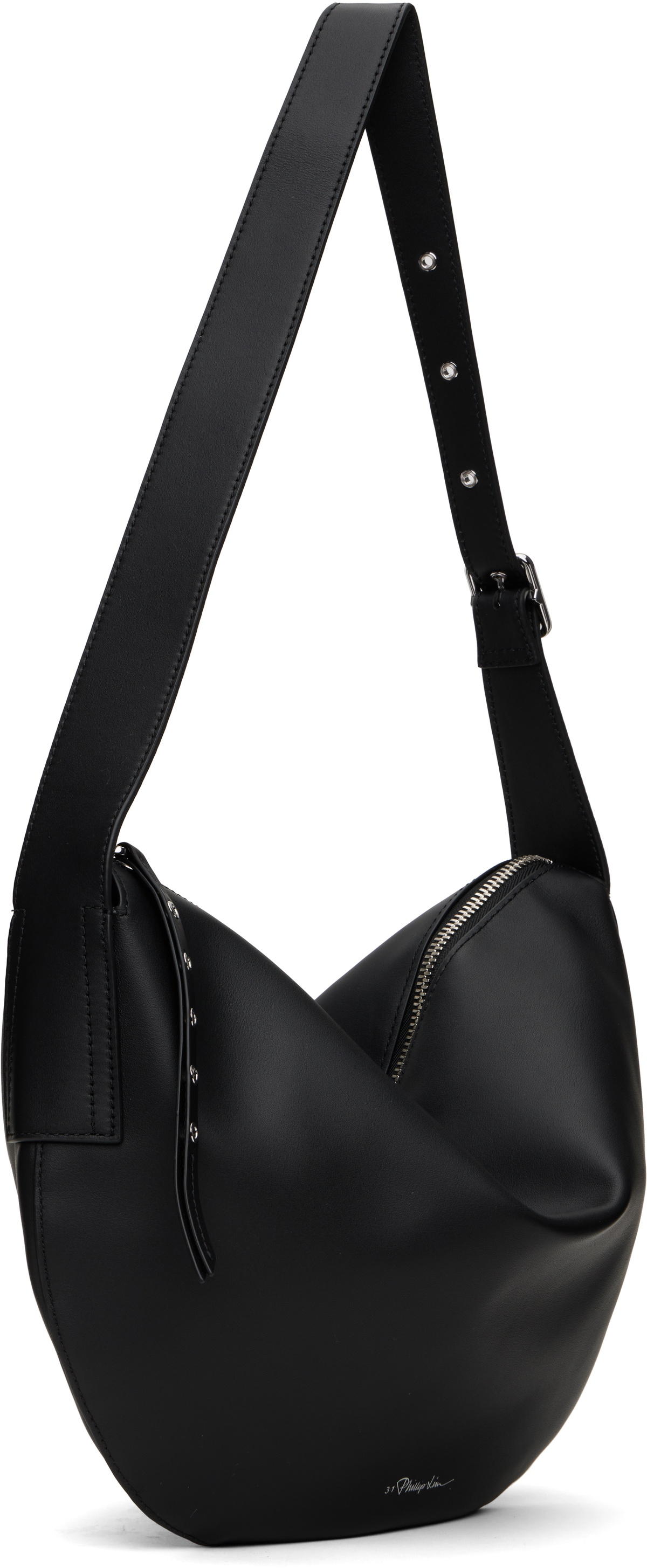 3.1 Phillip Lim Black Go Hammock Bag