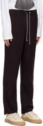Camiel Fortgens Brown Drawstring Trousers