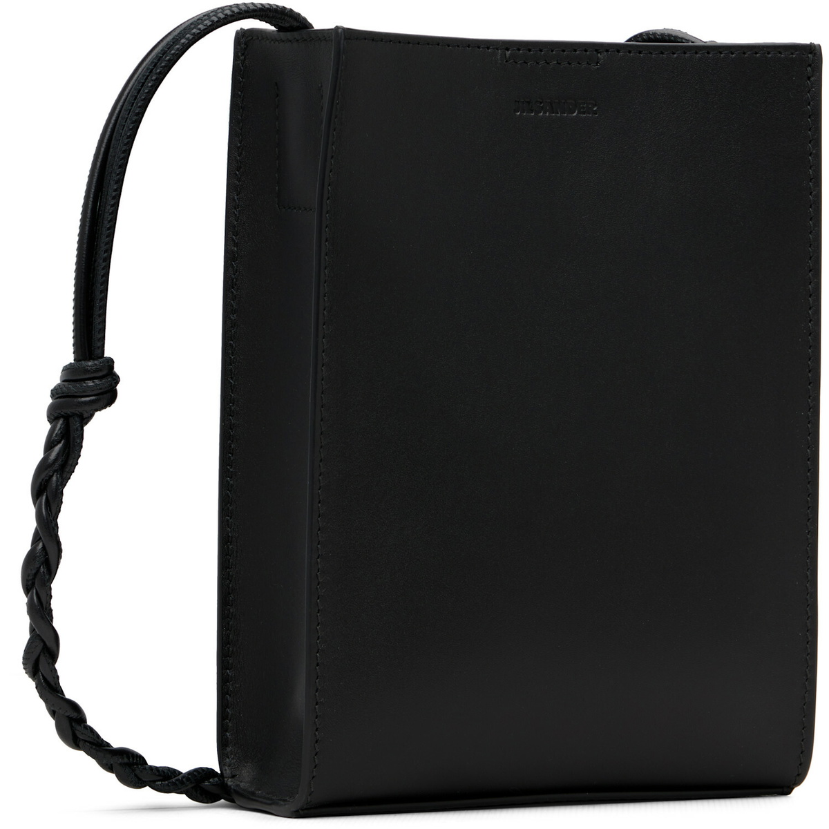 Jil Sander Black Tangle Small Pouch