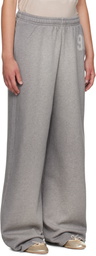 Acne Studios Gray Logo Sweatpants
